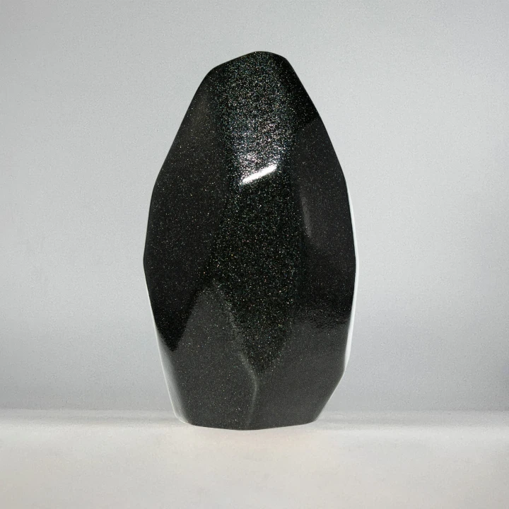 urna ceramiczna dla psa, czarna